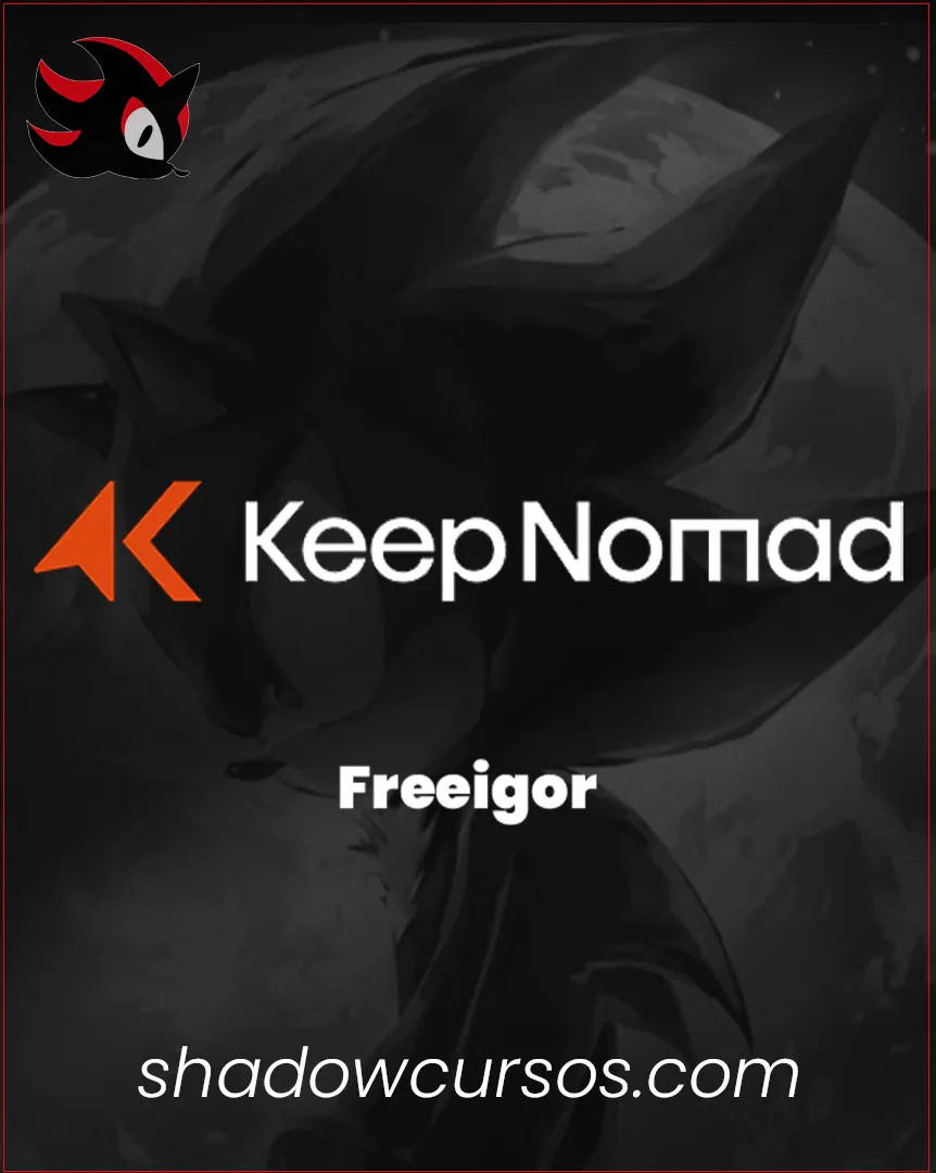 Resultados de busca pelo curso: Keep Nomad - Freeigor. Esta imagem está sendo usada para mostrar ao comprador a logotipo do curso: Keep Nomad, do produtor Freeigor.