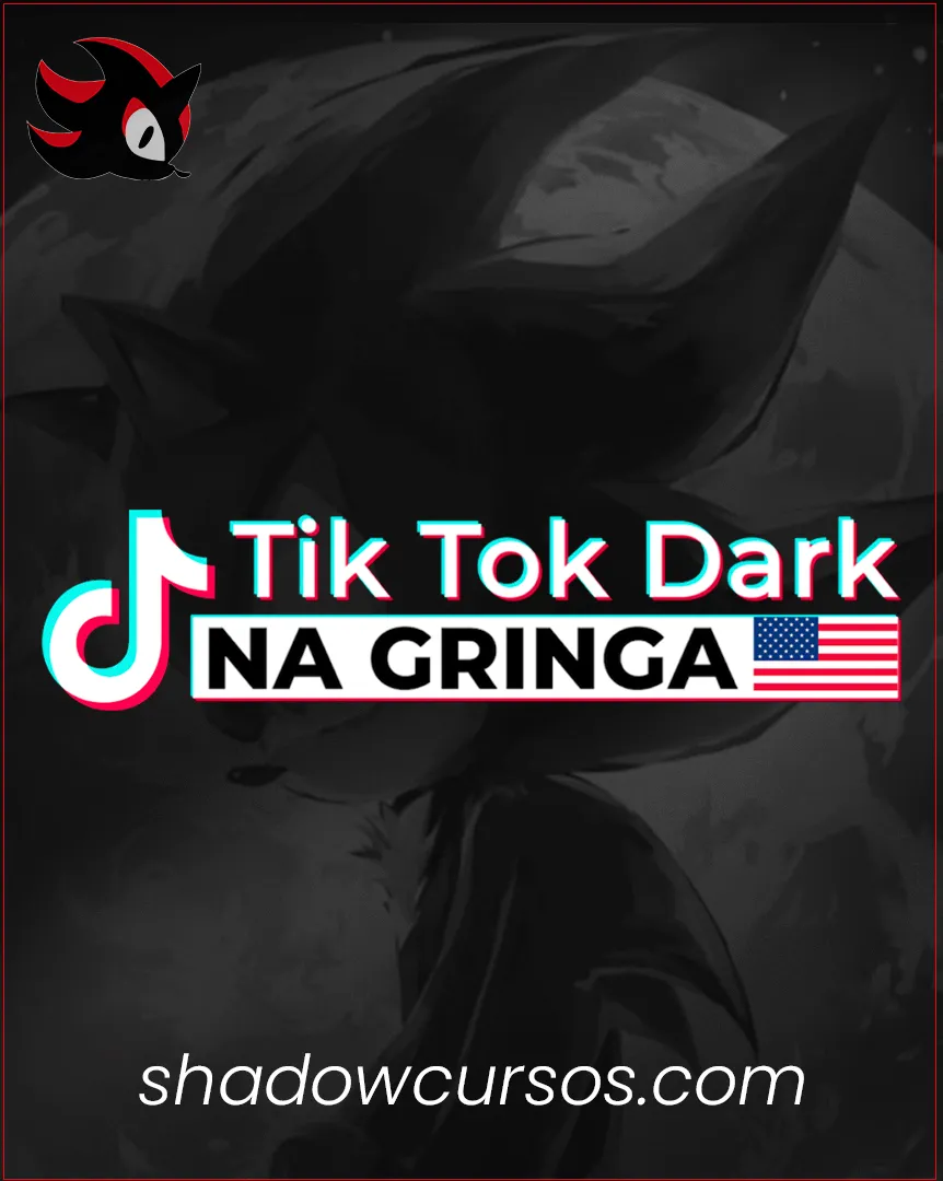Resultado da busca pelo curso TikTok Dark Na Gringa Vitor Chieza. Esta imagem é utilizada para exibir a logomarca do curso tiktok dark na gringa do produtor Vitor Chieza.